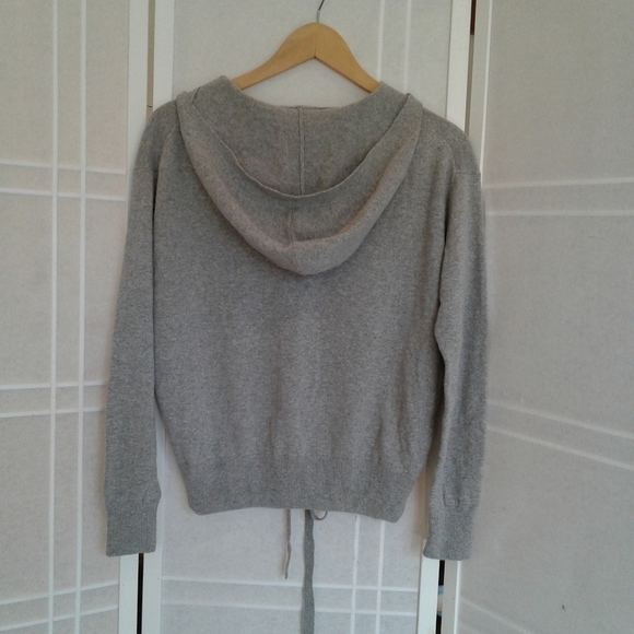 Stefanel hooded sweater wool cashmere blend Italy - Picture 9 of 13